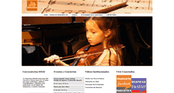 Desktop Screenshot of musicartexxi.com